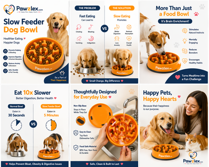 Anti-Choke Slow Feeder for dog